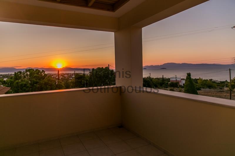 Villa with Sunset Views in Aegina Greece for Sale