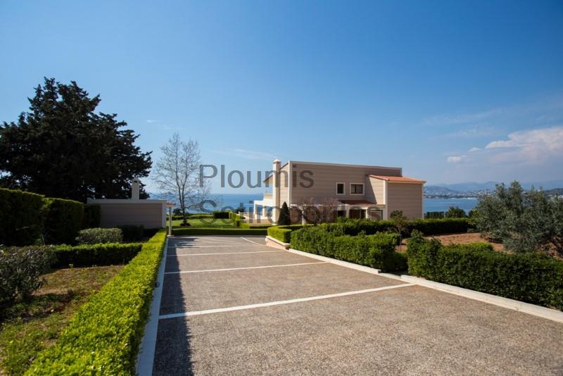 Seafront villa on the coast of Saronida Greece for Sale
