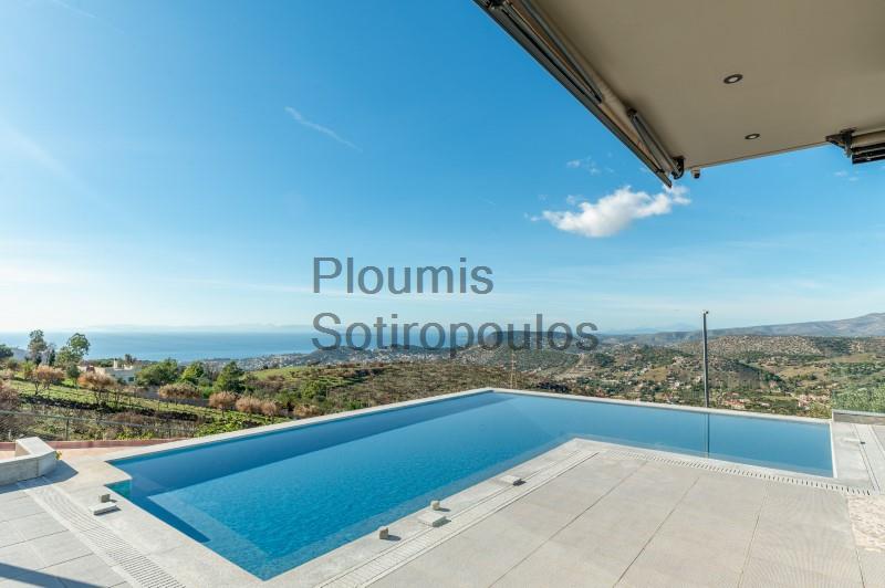 Contemporary Sea View Villa in Lagonissi Greece for Sale