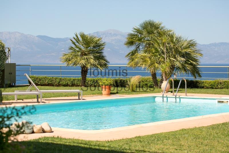 Magnificent Villa facing the gulf of Corinth Greece for Sale