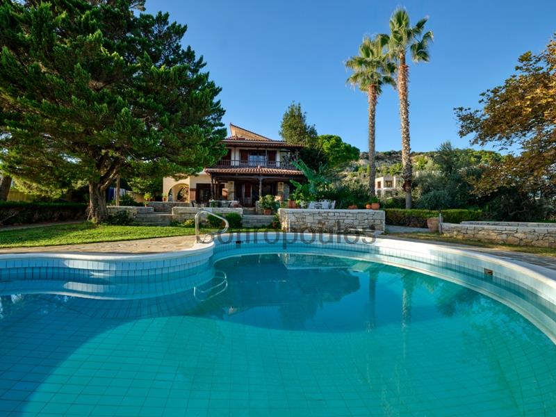 Seafront Villa in Diminio, Corinthia Greece for Sale