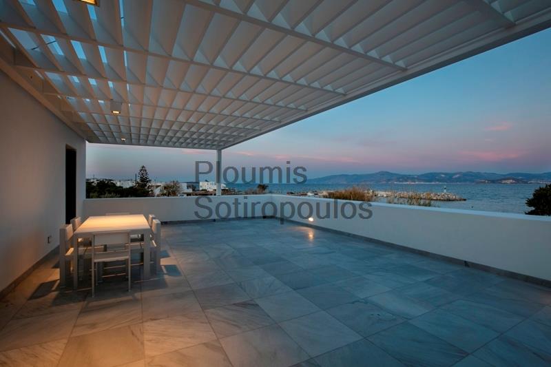 Newly built beachfront villa in Paros Greece for Sale