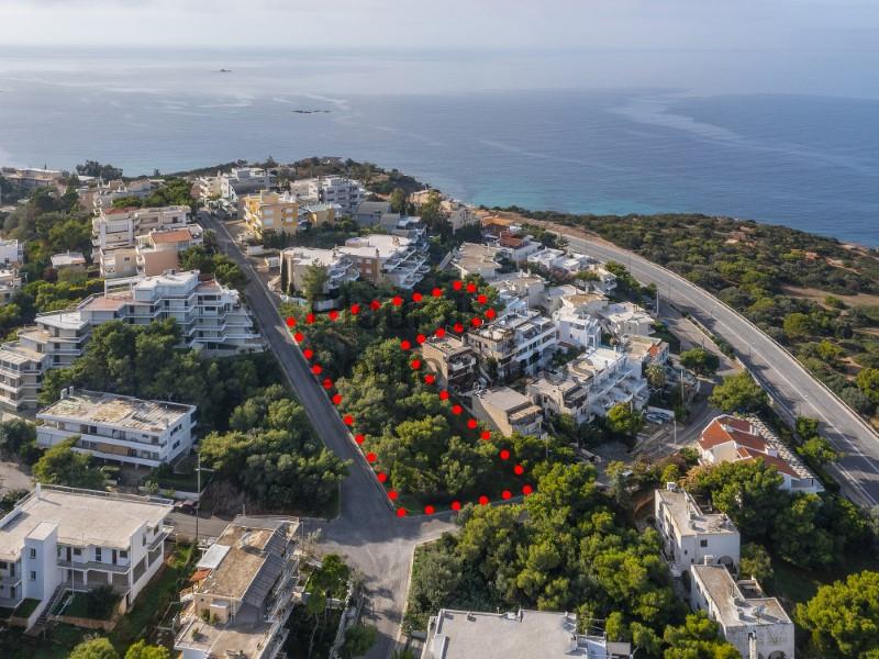 Plot of land for development in Saronida Greece for Sale