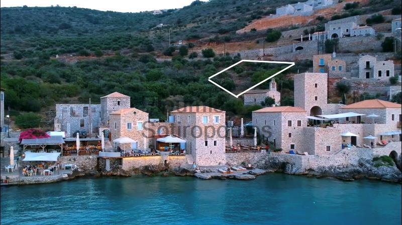 Land plot with permit in Mani, Peloponnese  Greece for Sale