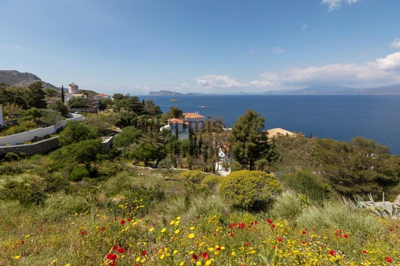 Rare Land with Magnificent views in Avlaki, Hydra Greece for Sale